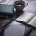 coffee and a journal for making a plan to beat chronic illness